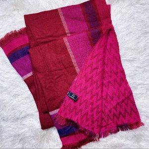 Mixit Plaid & Chevron Blanket Scarf